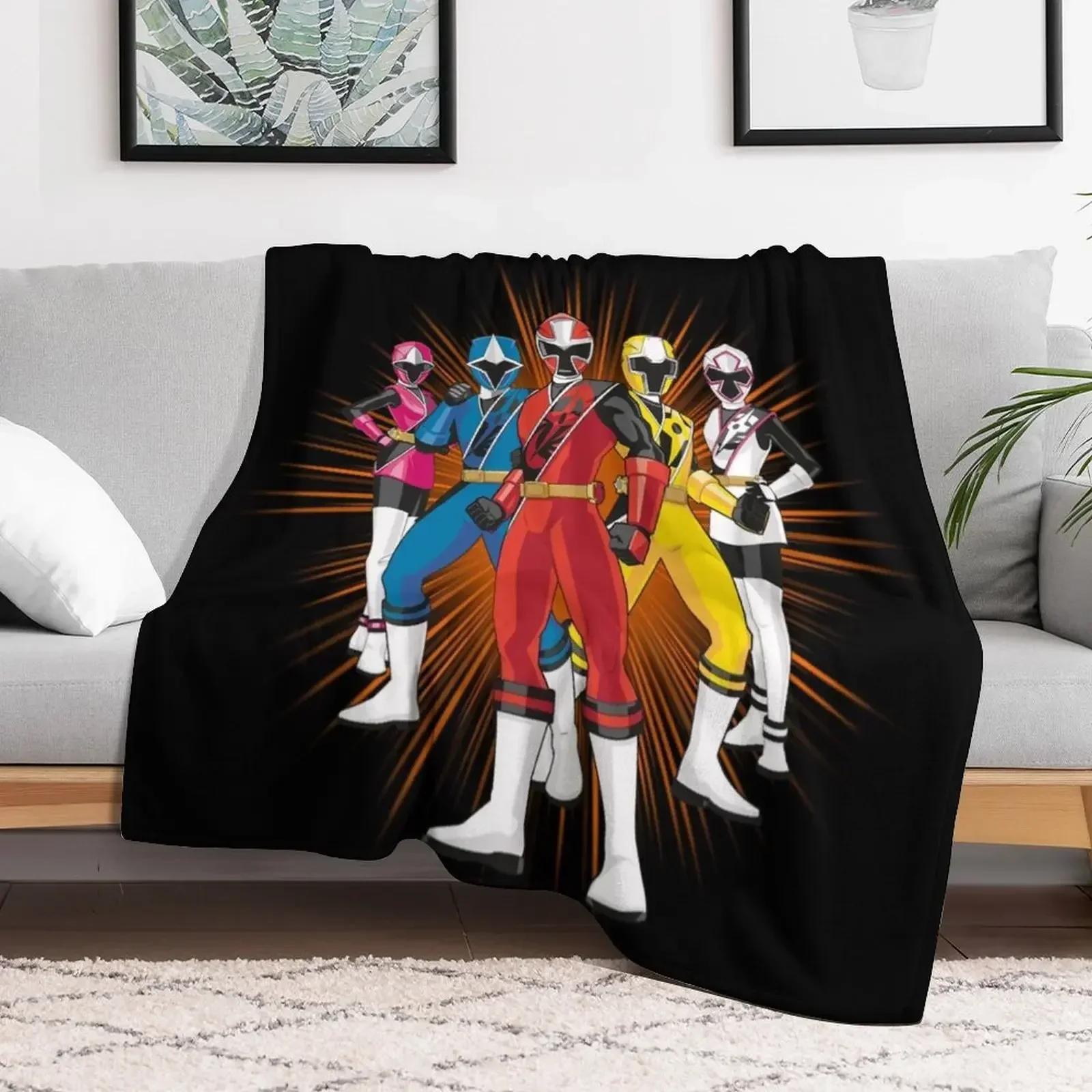 

Ninja Ranger Throw Blanket Thermals For Travel Luxury Thicken Luxury Throw for sofa Blankets