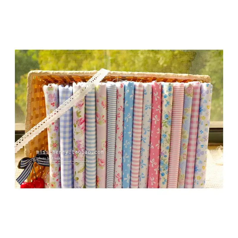 

Hot ! Sewing Fabric Cotton Cloth Patchwork Quilting Material Cloth For DIY Needlework Handicraft Scrapbooking Accessories Fabric