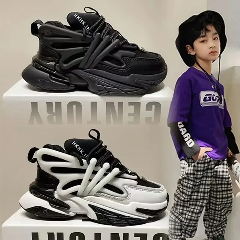 Zapatillas de deporte Retro Para Niños y Niñas, zapatos de papá antiguo, zapatos deportivos para niños pequeños, malla transpirable, zapatos ligeros