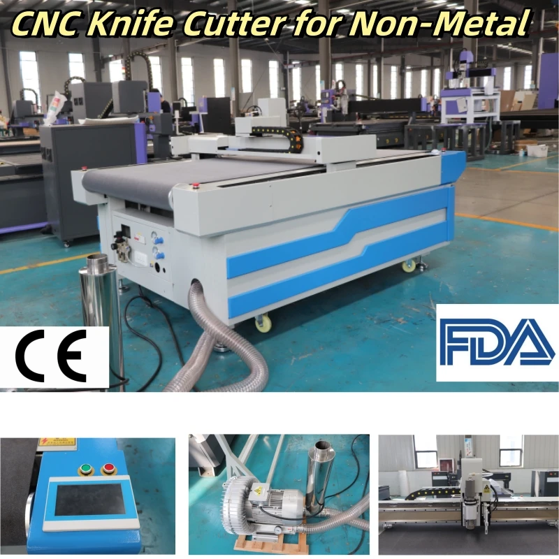 Digitale multifunctionele oscillerende messensnijmachine CNC-snijmachine 2030 1625 messensnijder