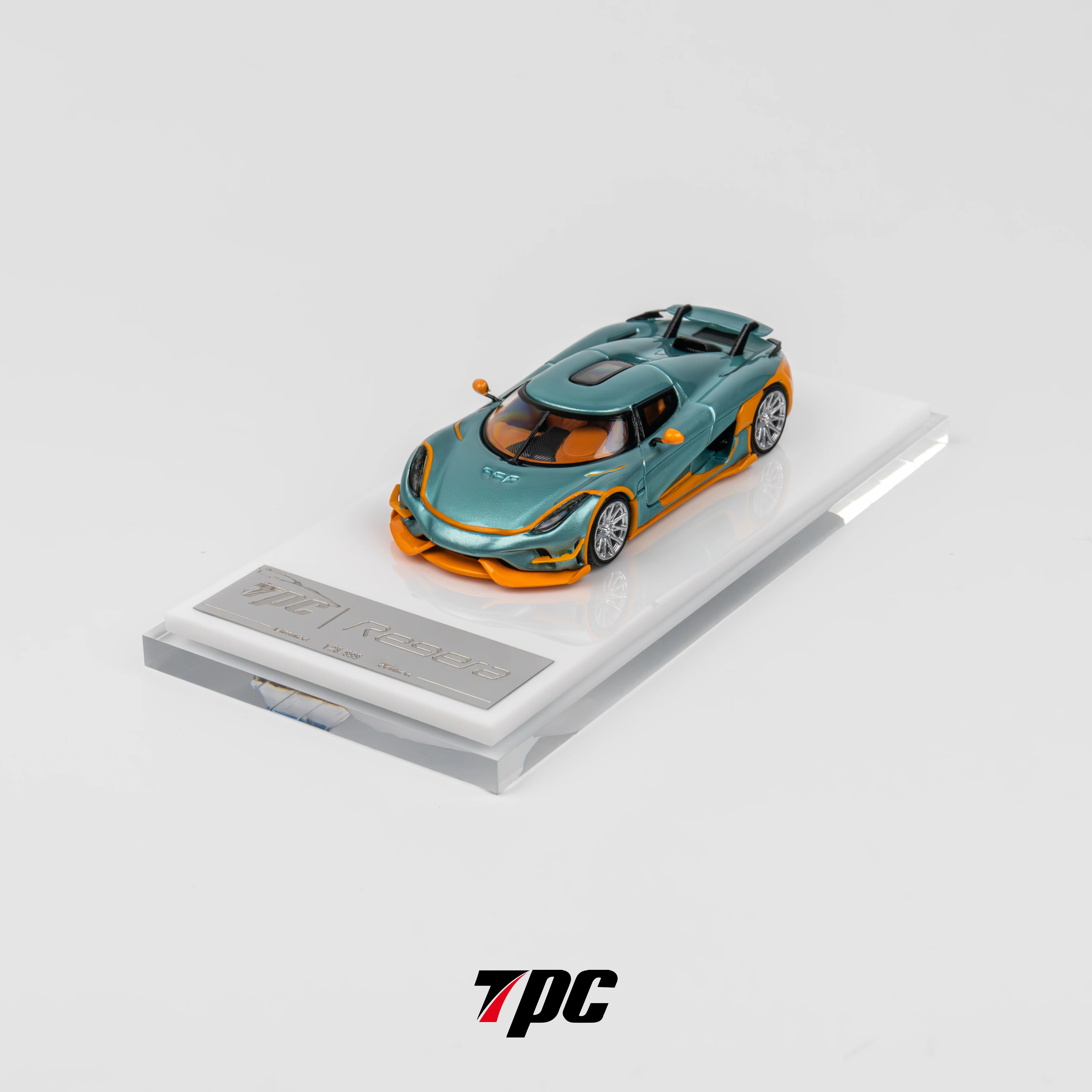 Newly Stocks TPC 1/64 Regera Ice Blue Color Stocks In 2024 Collection Gift Scale Model Car