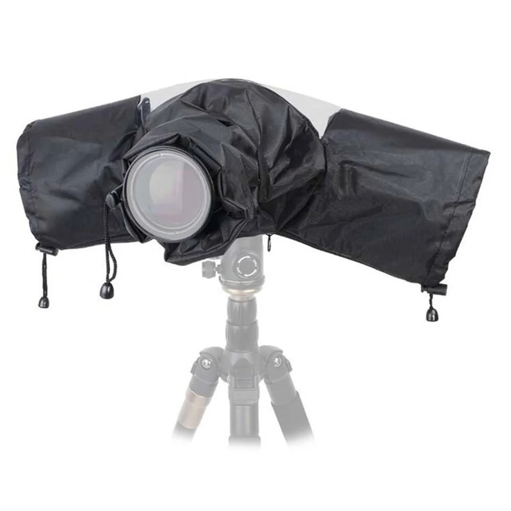 

Waterproof Dslr Camera Rain Cover For Digital Cameras Ultra Clear Pvc Window Tripod Compatible Universal Fit Medium To