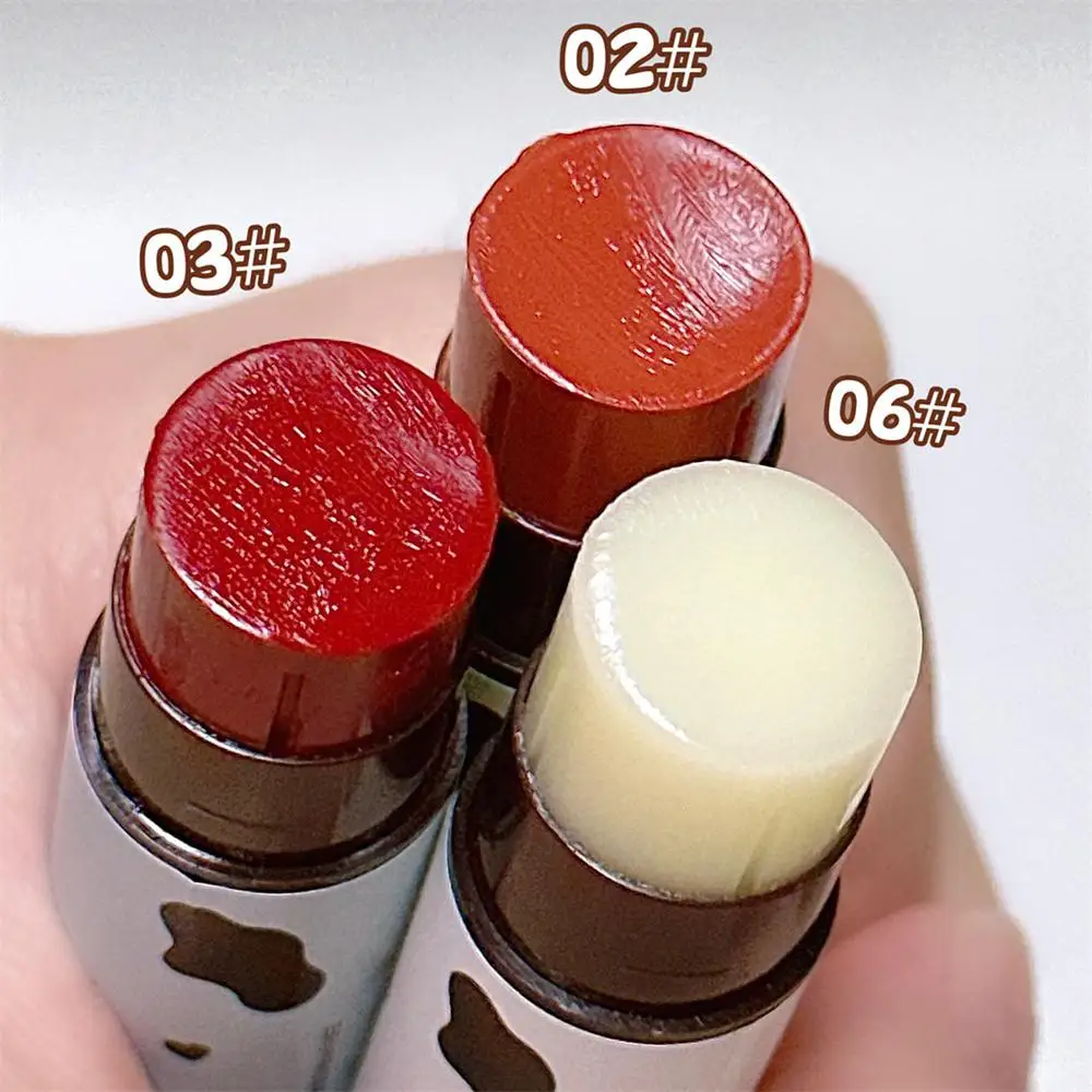 1/3Pcs Moisturizing Lip Balm Long Lasting Nourishes Lips Reduce Lip Line Anti-drying Hydrating Lipstick Tint Makeup Lip Care