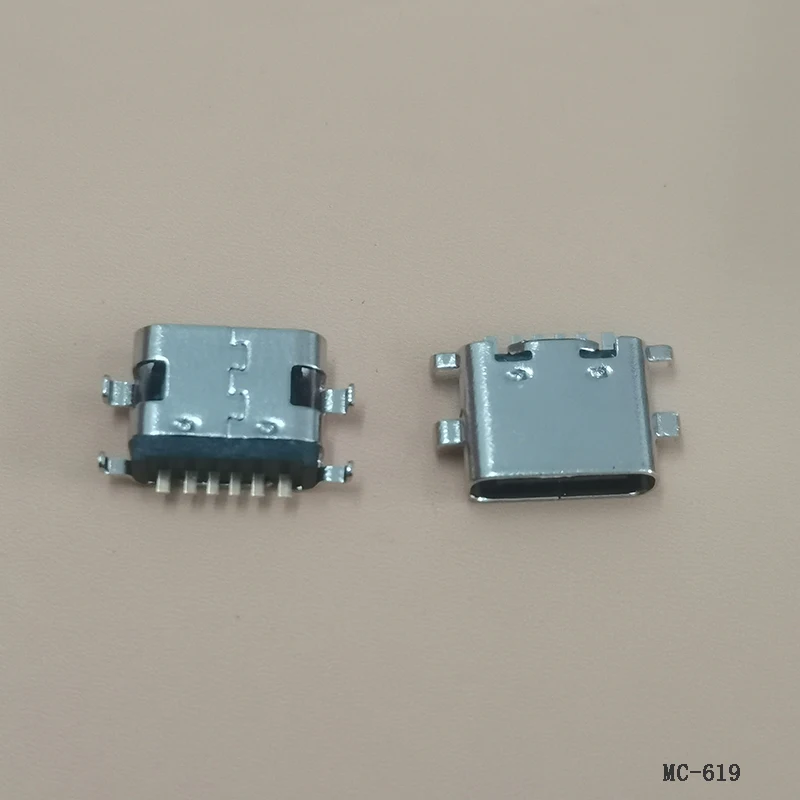 10 stücke Typ C 4 6 18 24 Pin SMT USB Port Buchse USB 3,1 Weibliche Lade Port SMD DIP für Huawei Samsung Lenovo Laptop Stecker – Detail 15