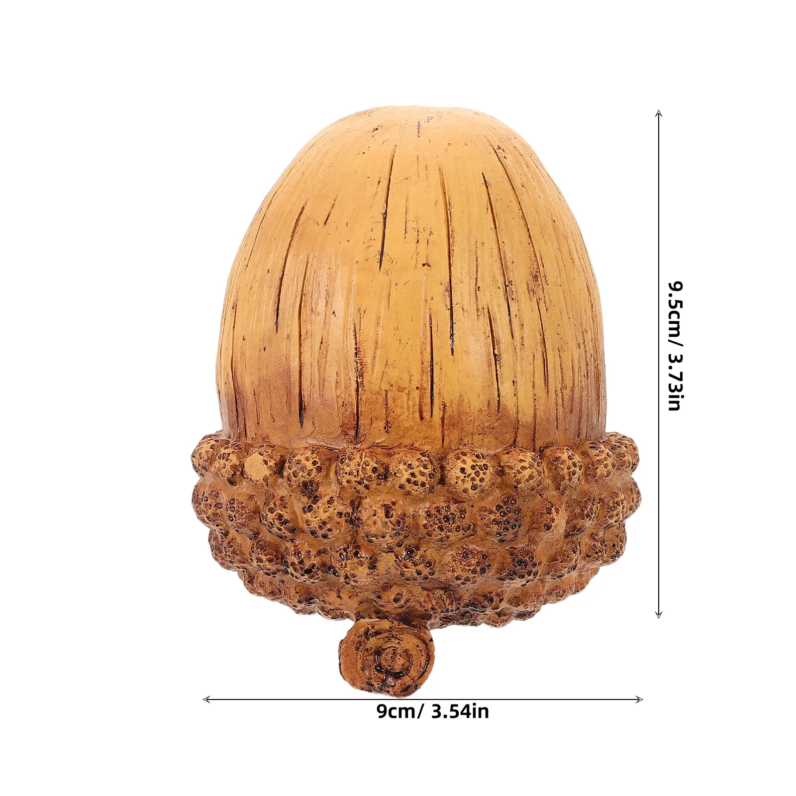 Artificial Acorn Decorative Craft Rustic Resin Tabletop Centerpieces Wedding Party Decoration Holiday Accessories Thanksgiving