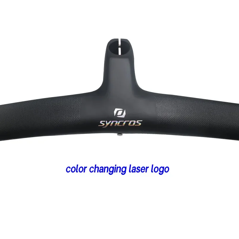 syncros T1000 road handlebar Carbon handlebar stem Internal Cable Routing Road Bicycle Handlebar Cockpit Di2 bike frame parts