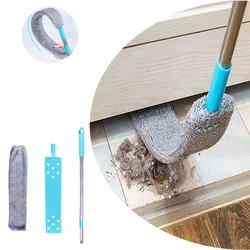 Long Handled Mop Floor Cleaning Mop Bed Bottom Vacuum Cleaner Sofa Dust Brush Detachable Gap Cleaning Brush Cleaning Accessories