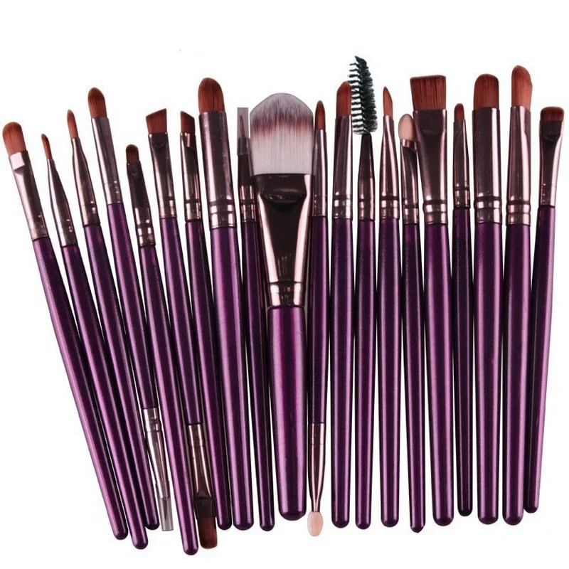 Makeup Brushes Tool Set Cosmetic Powder Eye Shadow Foundation Blush Blending Beauty Make Up Brush