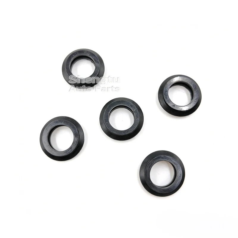 Lot de 5 joints d'étanchéité en plastique noir pour tuyau de sortie d'huile moteur de voiture, pour Range Rover Land Rover Discovery 4 5 Evoque LR030593