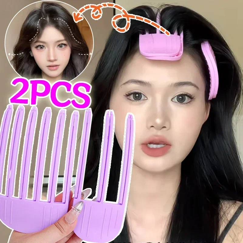 Natürliche Flauschige Haar Wurzeln Clips Wind Gestaltung Kamm Artefakt Haarnadeln Flechter Kamm Nahtlose Koreanische Haare Styling Kopfbedeckungen Werkzeuge