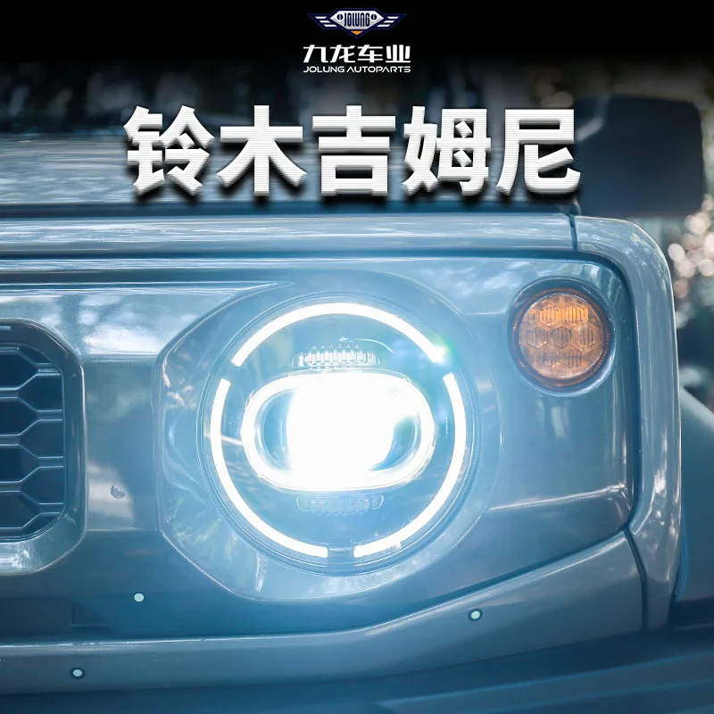 رائجة البيع المصابيح الأمامية LED مع DRL لسوزوكي جيمي 2018-2020 المصباح الأمامي عالي الأداء من الشركة المصنعة