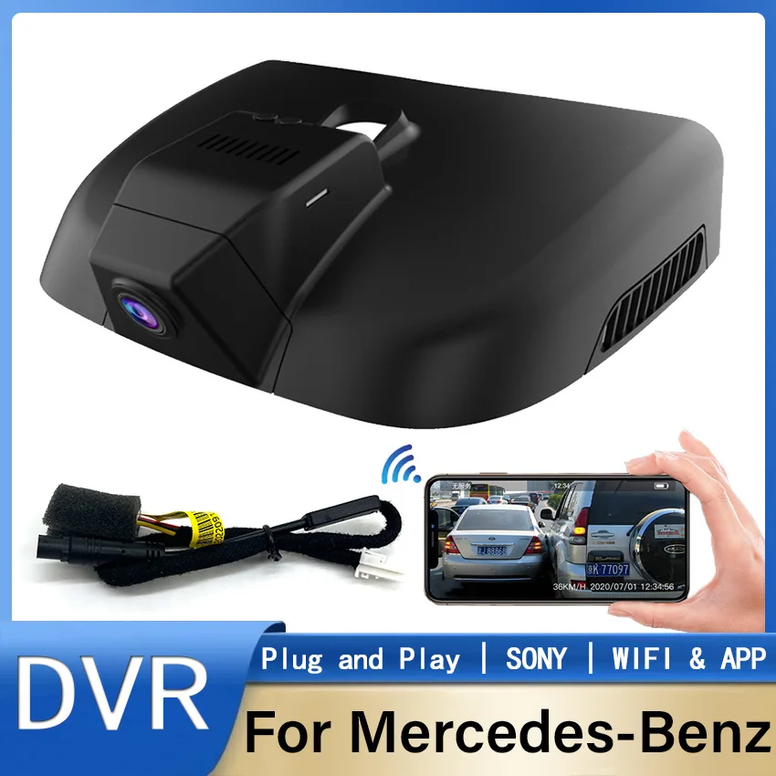 

Новинка! Видеорегистратор автомобильный, WIFI, 170 °, для Mercedes Benz Vito w447 w639