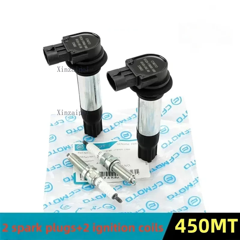 

Подходит для CFMOTO 450MT, катушка зажигания, свеча зажигания 450 MT CF400-8-8A, детали OEM для мотоцикла