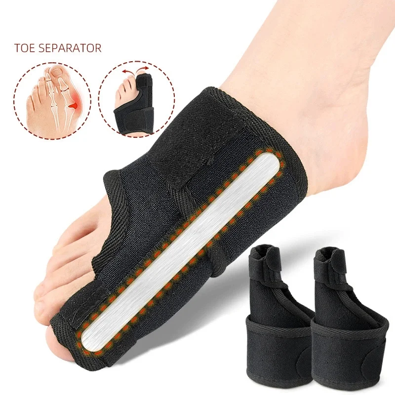 1/2Pairs Toe Corrector Orthotics Bone Thumb Adjuster Hammer Protector Hallux Valgus Corrector Bunion Corrector Orthopedic Tool