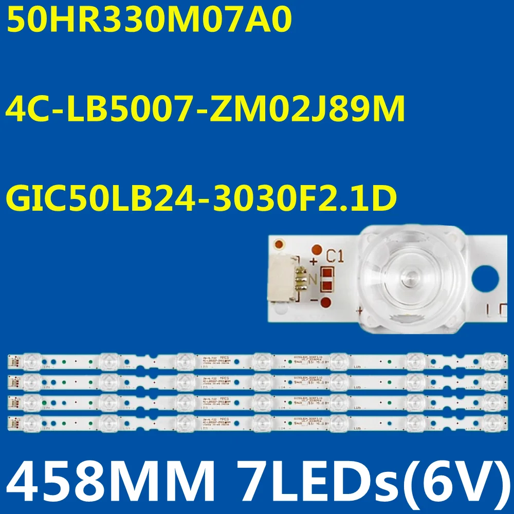 

LED Backlight Strip 50HR330M07A0 4C-LB5007-ZM03J For 50P62US 50UD6406 50UD6306 50UD6676 50P65US CL-GIC-50D6-3030-4X7-LX20180417