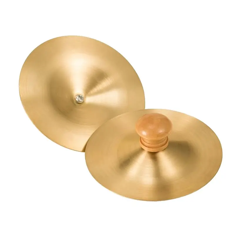 ABVE-Professional 2 قطعة الصنج النحاسي 3.5 "آلة موسيقية قرع صغيرة للرقص الشرقي والأداء المباشر