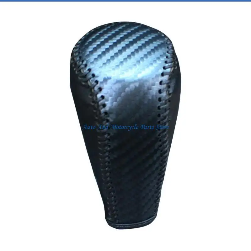 P9FD ملحقات مقاومة للاهتراء أطواق تروس السيارة مع مقبض ناقل الحركة الداخلي المصنوع من الجلد #4