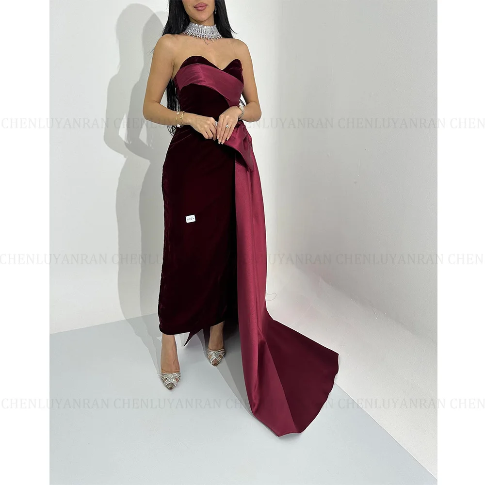 MOLISA Fashion Saudi Arabia Formal Occasion Dresses 2024 Mermaid Sweetheart Prom Dress Bow Sexy Long Evening Gown فساتين الحفلات