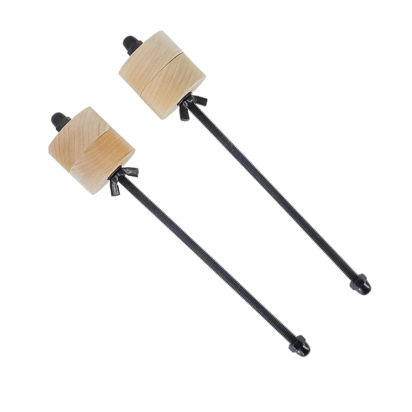 2Pcs Guitar Body Clamp Classic Black Rod Design Luthier Repair Tool Acoustic Guitar Bridge Clamp for Fret Pressing Neck Fixing view 3