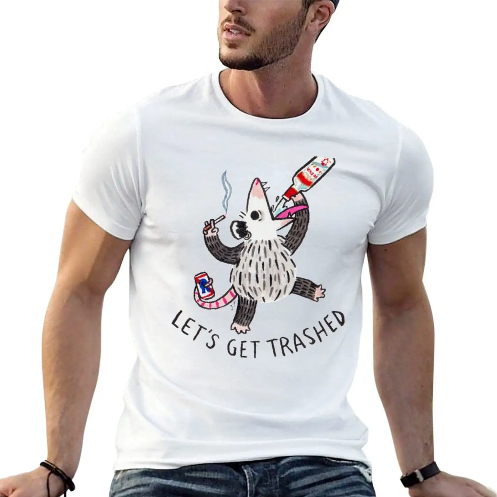 

Let's Get Trashed T-Shirt t shirts for man pack cotton cotton t shirt pack T-Shirt