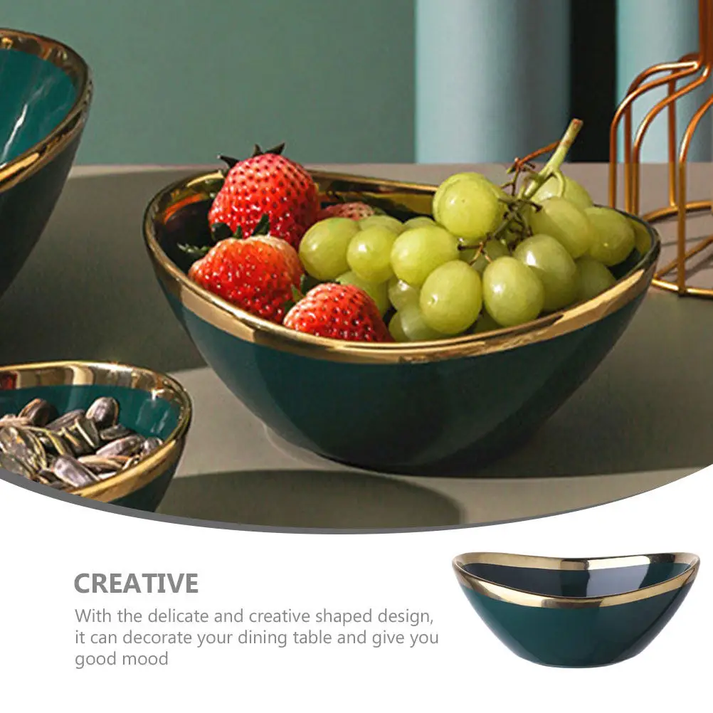 

Salad Bowl Creative Ceramic Mixing Bowl for Daily Use and Home Decoration Premium Craftsmanship Food Serving Dish Kitchen Snack