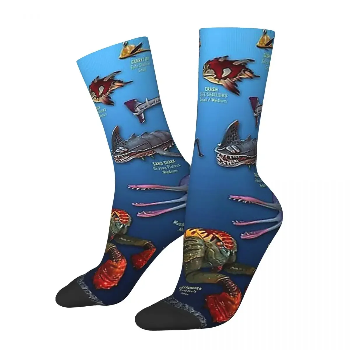 

Subnautica Socks Harajuku High Quality Stockings All Season Long Socks Accessories for Man's Woman's Birthday Present