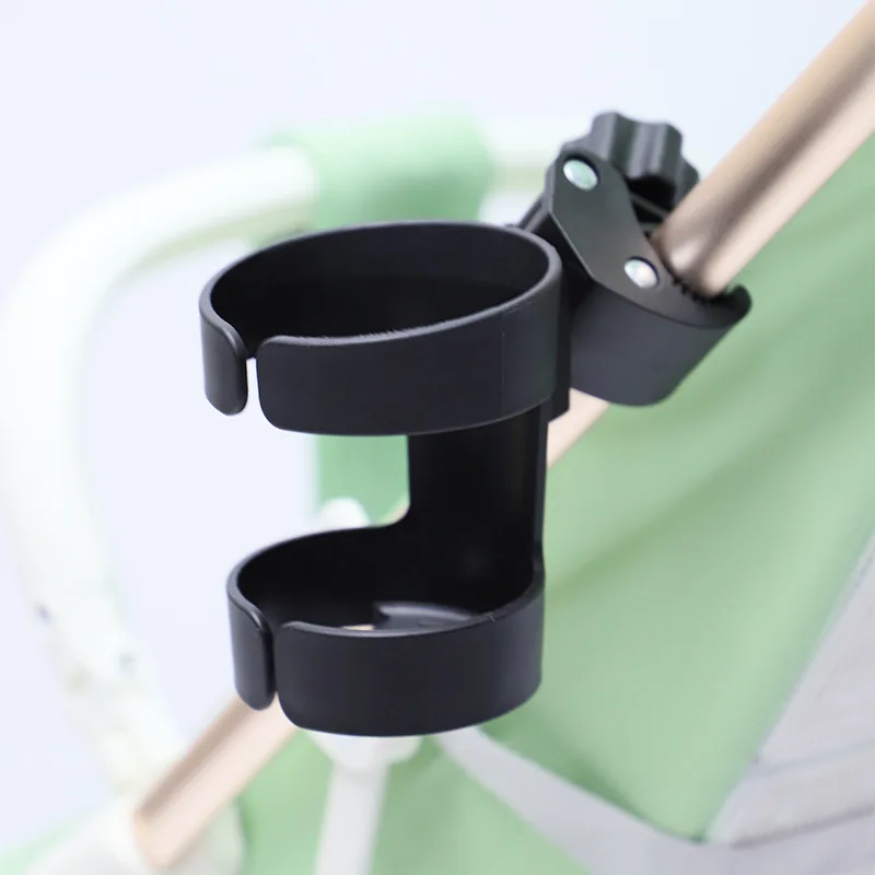 Water Cup Holder Anti-Drop Bottle Holder Rotatable Child Stroller Cup Holder Accessories Stroller Cup Holder