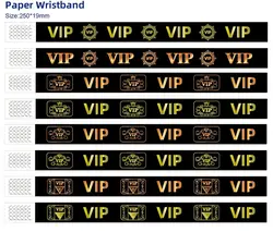 100pcs Count Factory Wholesale Festival Wrist Bands ,Waterproof Events Bracelets,Entrance Tickets VIP Wristbands Support Custom