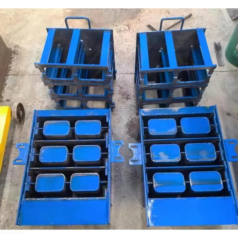 Manual hollow soil block brick moulding machine