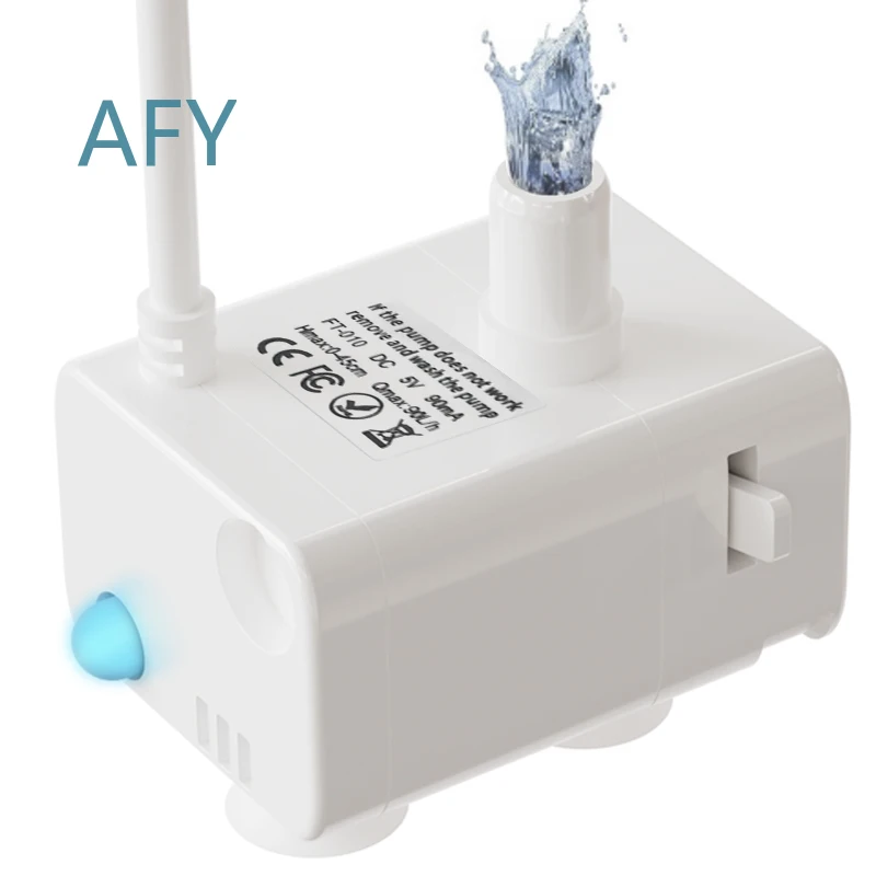 Ultra Quiet USB 5V Mini Dog Cat Fountain for Pets Replacement Desktop Pet Water Fountain Compact Silent Automatic Flow Pet