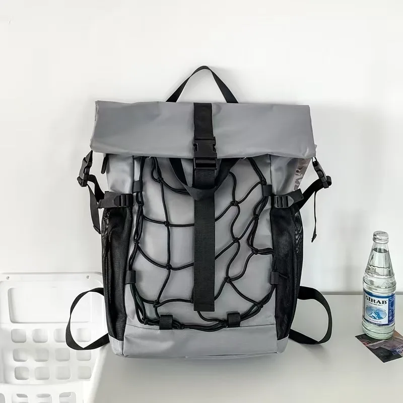 Outdoor helmet basketball men's backpack short distance travel bag sports basketball bag hiking bag college student backpack cyc