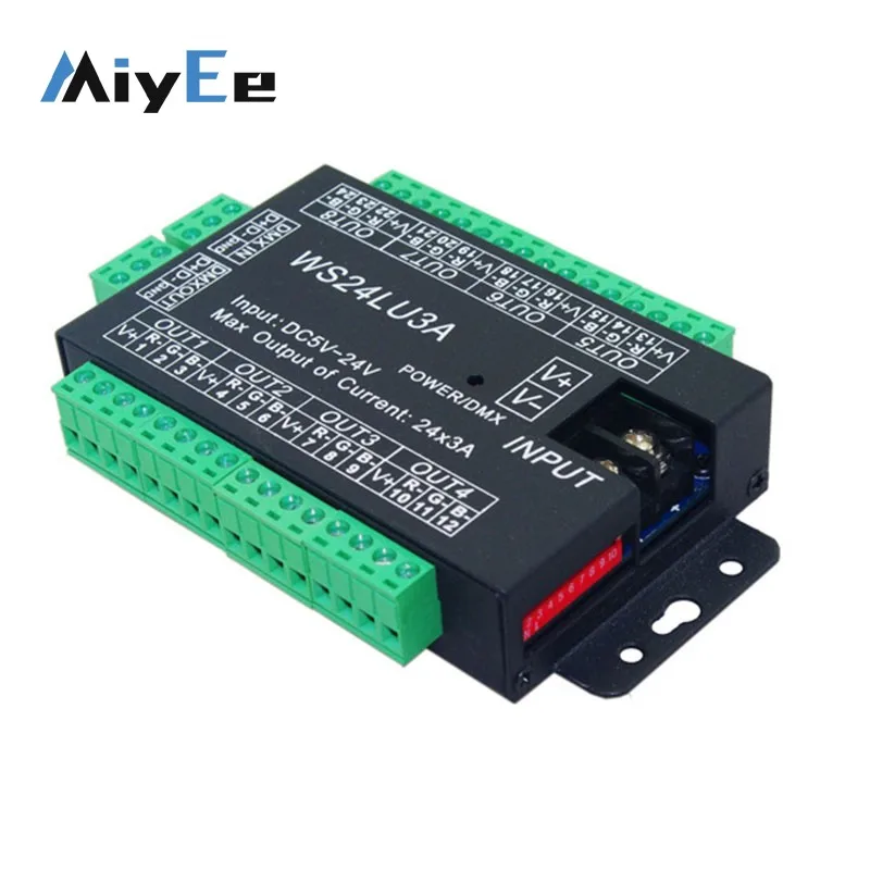 ws24lu3a-24‑channel-rgb-led-controller-dmx512-decoder-led-strip-module-light-dimmer-driver-for-stage-commercial-lighting-project