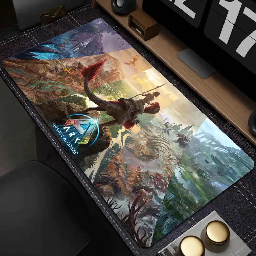 Ark Survival Evolved Mouse Pad Large Gaming Accessories Mouse Mat Keyboard Mat Desk Pad Computer Mousepad Gamer Laptop Mausepad