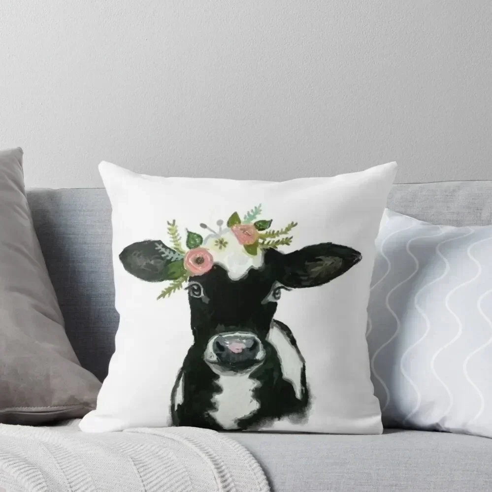 

Cute Cow Throw Pillow Sofa Cushions Cover Sofa Pillow Cover Decorative Cushion Christmas Pillowcase pillow