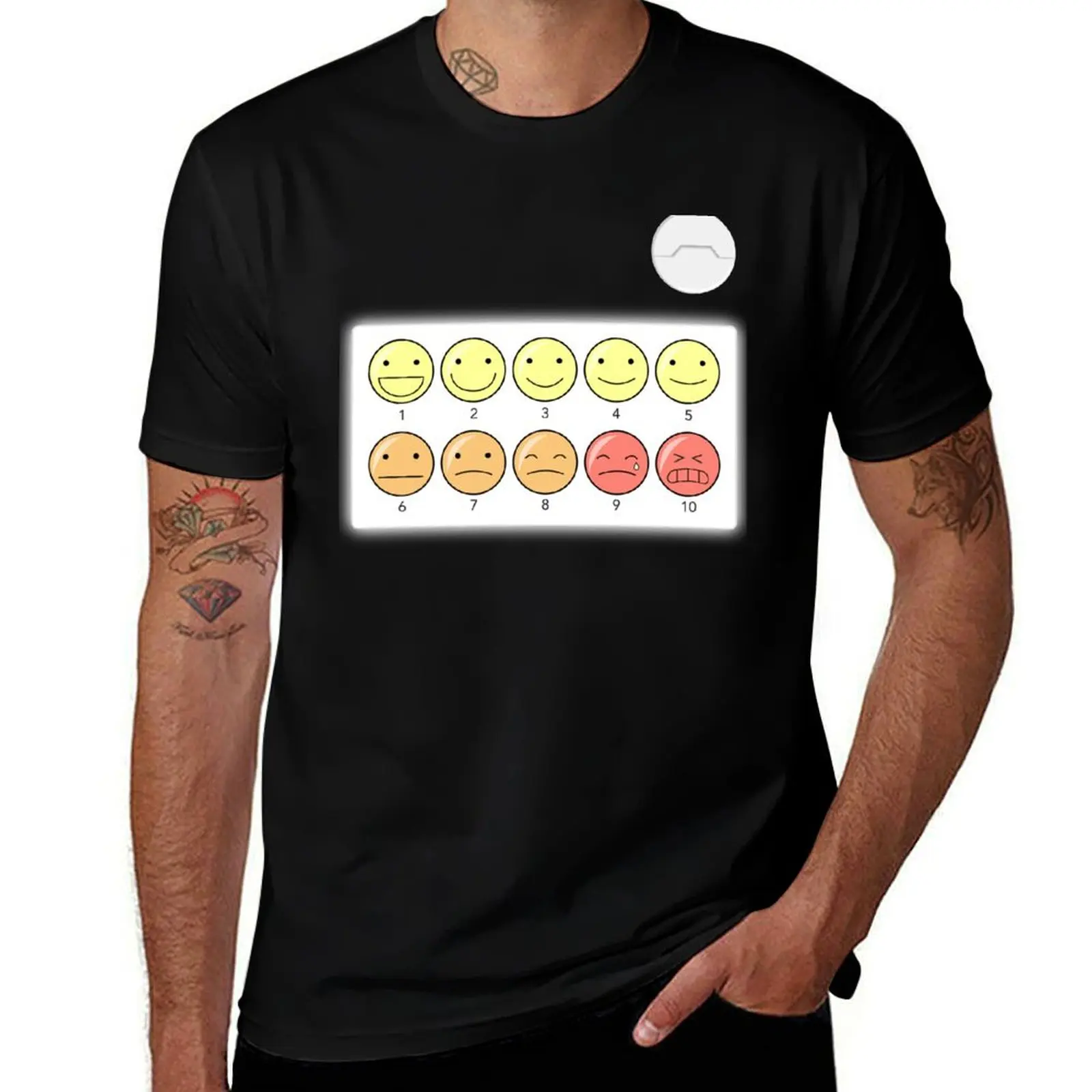 Healthcare Companion Pain Scale T-Shirt Performance Dry Fit T-Shirt