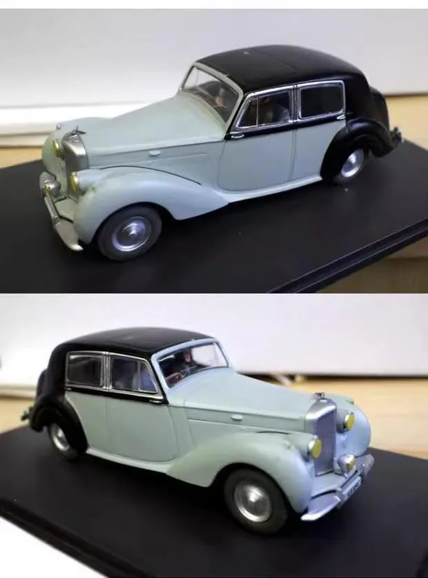 1/43 Nuovo Arrivo Prezzo Speciale Pressofuso In Metallo Francese Del Fumetto Comico Modello di Auto Mobili Display Collezione di Giocattoli Per I Bambini