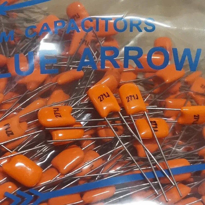 10PCS NIS NISSEI Nissei 100V 271 270PF 270P Orange APS Audio Film Capacitors