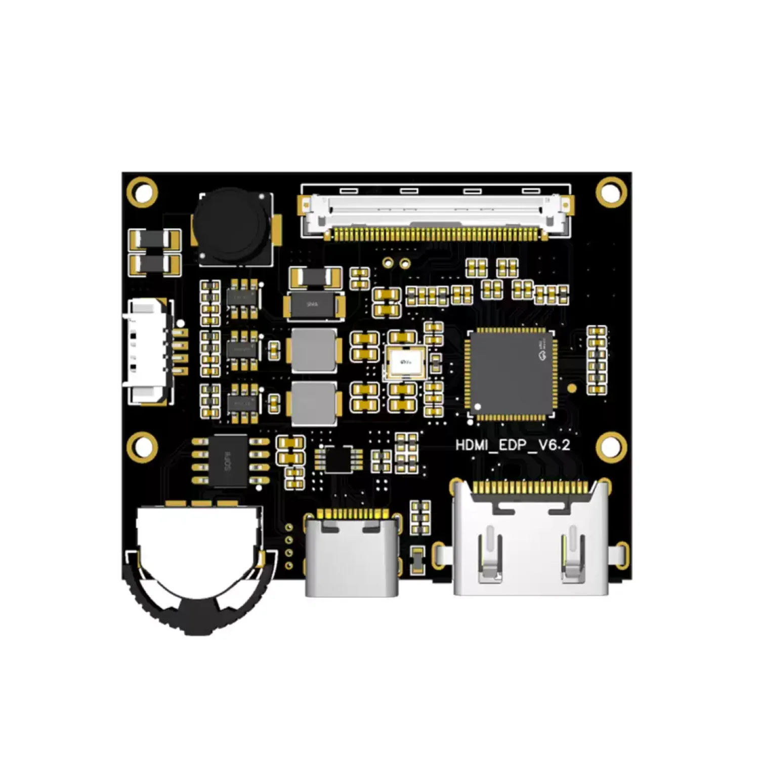 Płytka sterująca HDMI do EDP 4K 60HZ 3K 2K 1080P Kompatybilna z ekranami laptopów o przekątnej od 10 do 18,4 cala z protokołem PD/QC — zdjęcie produktu 4