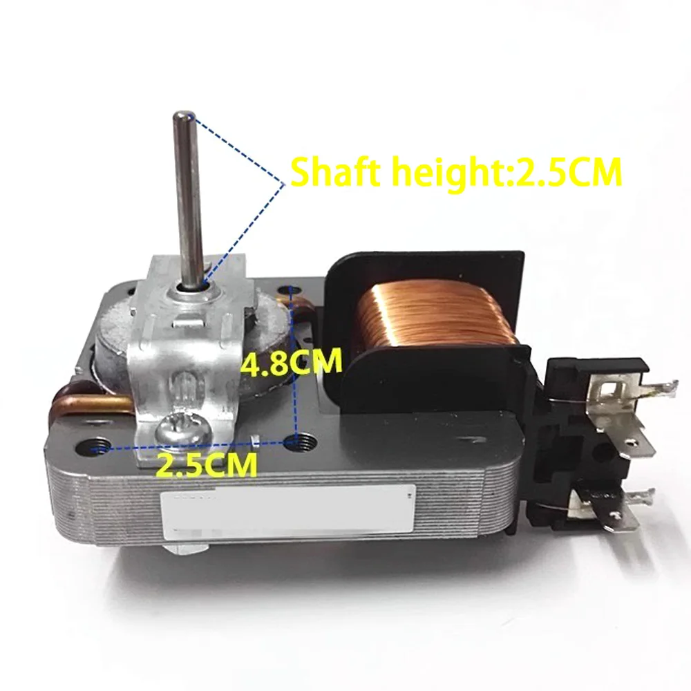 Replacement Fan Motor for Midea Microwave Oven YZ-E6120-M51D Heat Dissipation Motor MDT-10CEF 220V 18W 2-pin