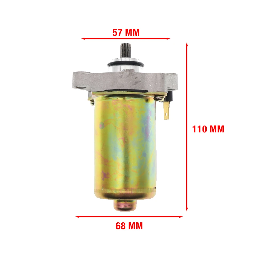 USERX Universal Motorcycle Starting Motor for 31200-GE1-712 31210-GE1-712 246390030 ZIP50 PIAGGIO 80 LIBERTY 50 CH80 view 6