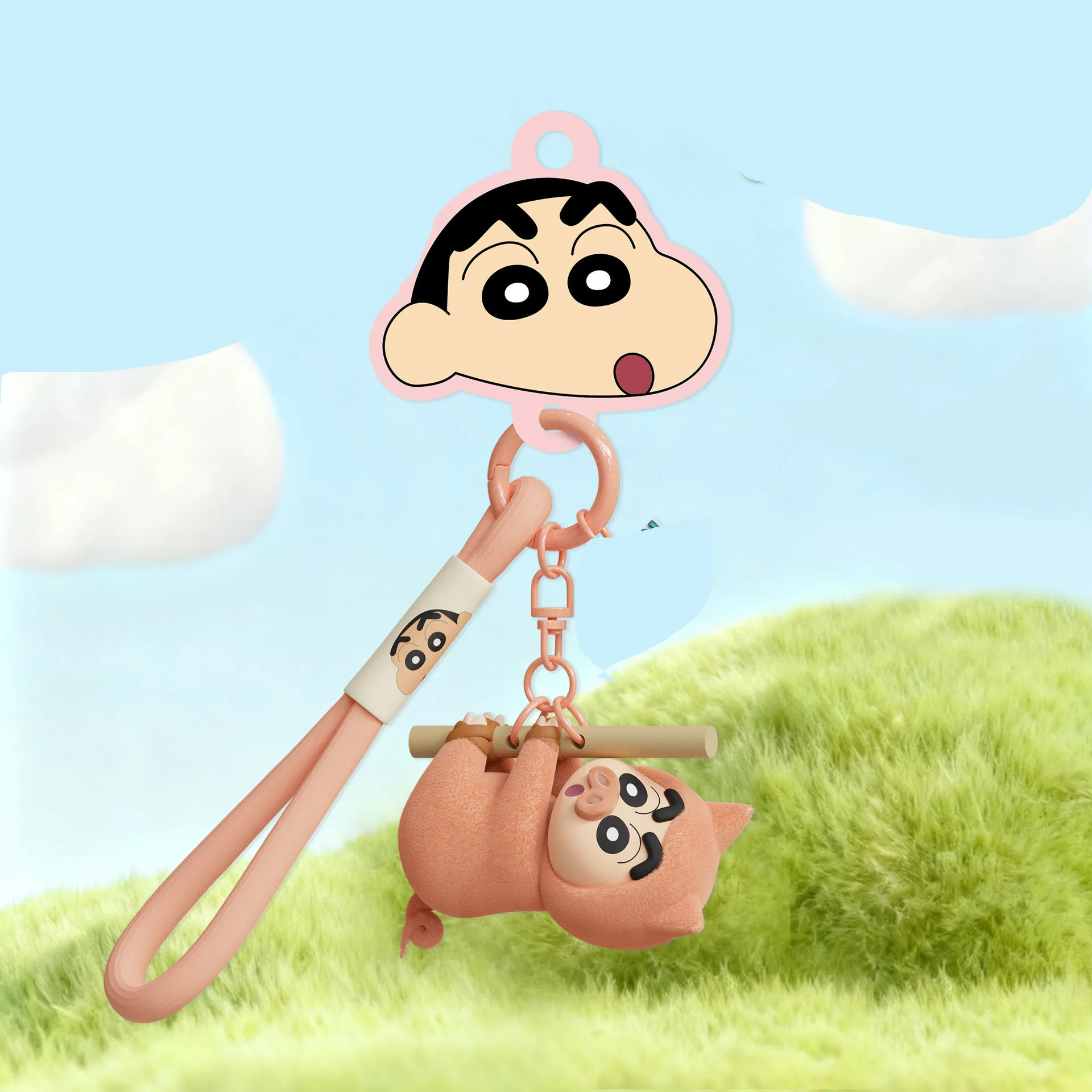 1PCSCute الحيوان قلادة مفتاح سلسلة لطيف قلادة زوجين قلادة الإبداع