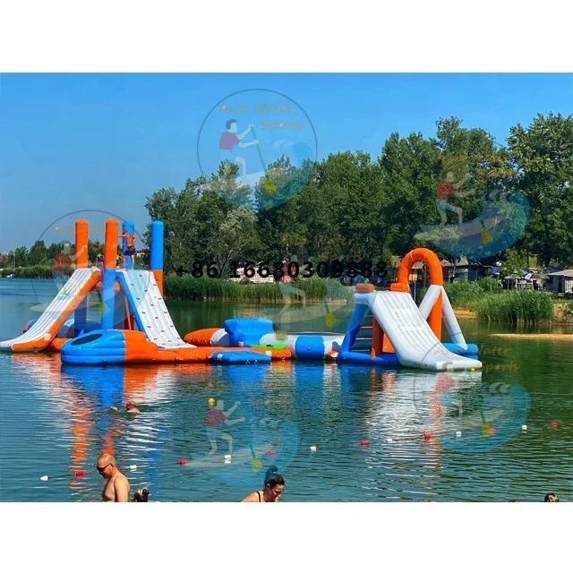 

Outdoor Commercial Aquatic Sports Floating Water Park Inflatable Aqua Park in Lake Water Play Equipment for Adult and Kids