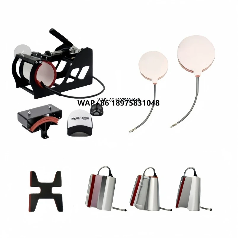 

Heat Press Equipment for Sublimation Printing on Hats Pens Ceramics and Apparel