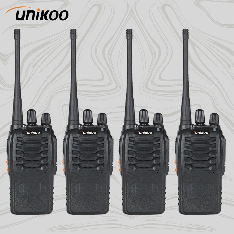 

4 PCS UNIKOO UK226 Walkies Talkies Long Range communication FRS Set Two Way Ham Radios UHF Walkie Talkie transceiver For camping