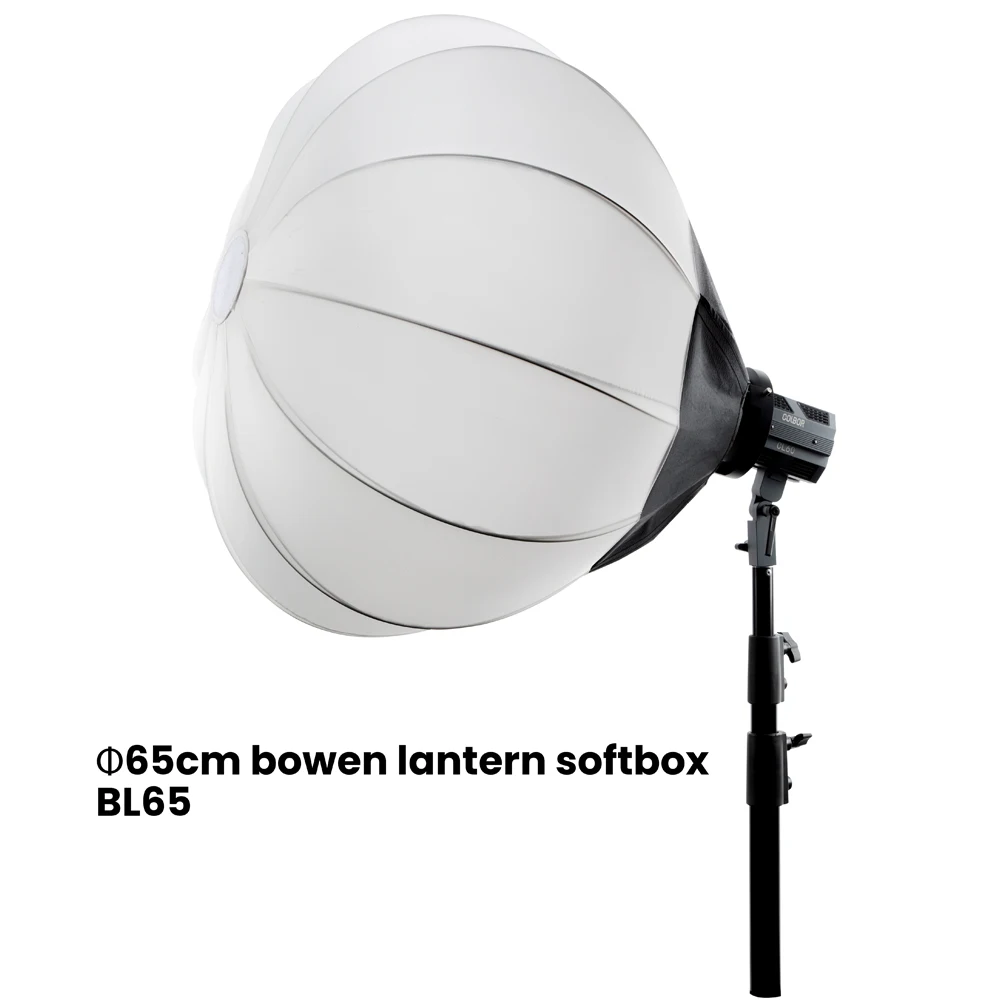 COLBOR CL60 Photography Lighting Accessories Softbox VMount Battery Reflector Power Cable Bowens Adapter Ring Video Light