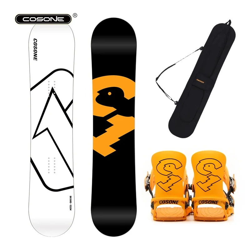 2023 High quality Adult winter sports freestyle carbonfiber snowboard with binding and boots