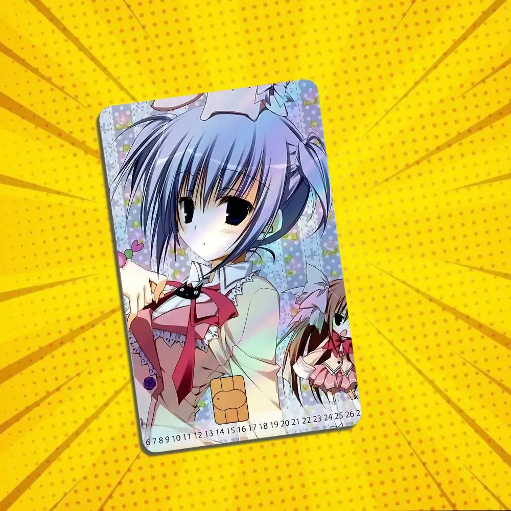 cartoon Goreshit Card Stickers Credit Card DIY Card Protector Stickers Film Skin CoverHolographic Laser Debit Stickers