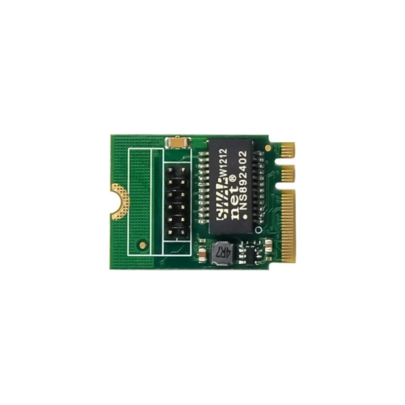M.2 A+E Single Port RJ45 Gigabit Network Card Main Card RTL8111G Ethernet Network Card Industrial Computer LAN Network Card