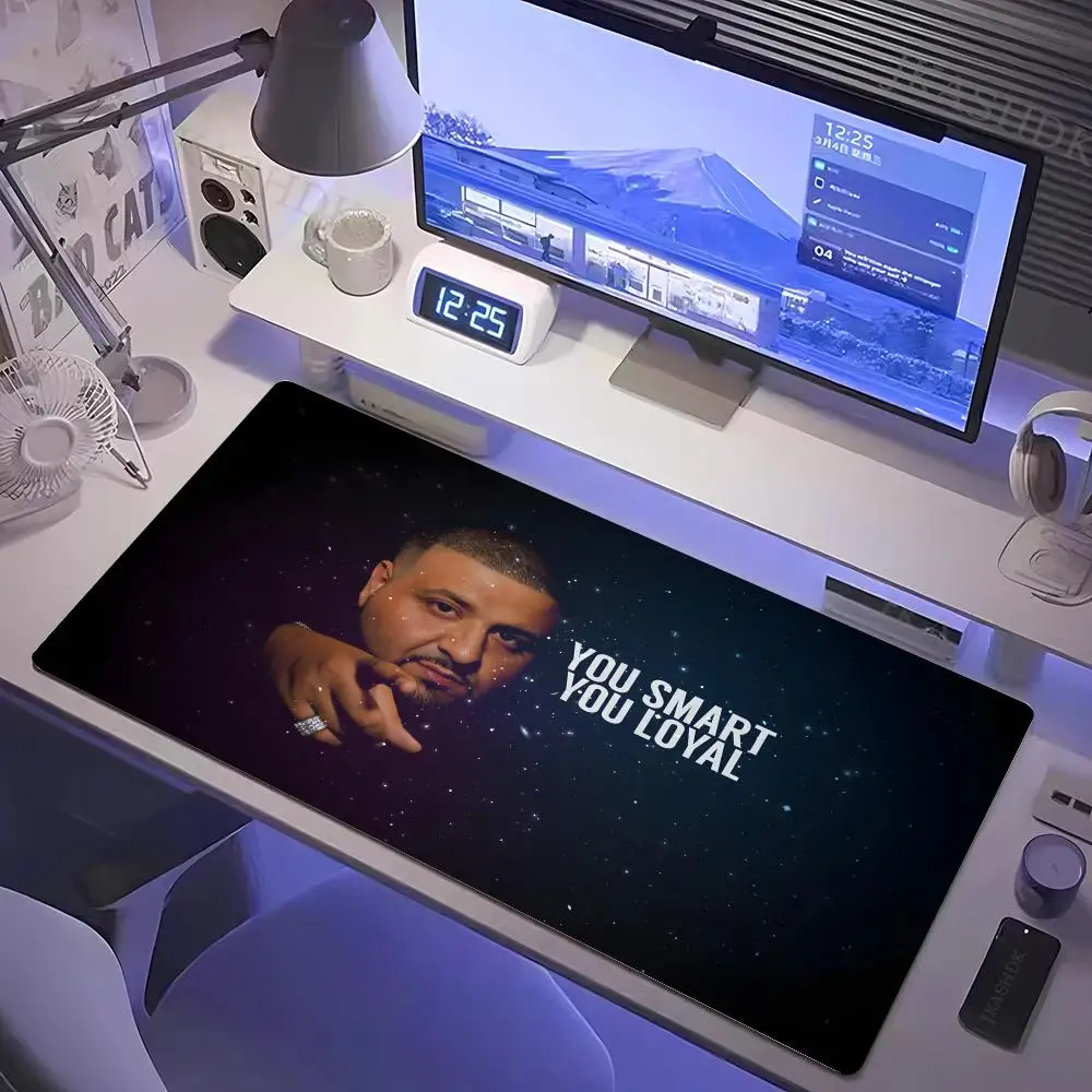 

Коврик для мыши DJ Khaled, большой игровой коврик для мыши с защитой от скольжения, утолщенный коврик для компьютерной клавиатуры, настольный коврик