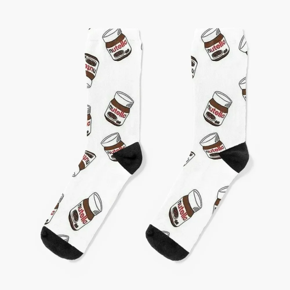 

Nutella Pattern Set Socks christmas gift snow summer FASHION Socks Ladies Men's